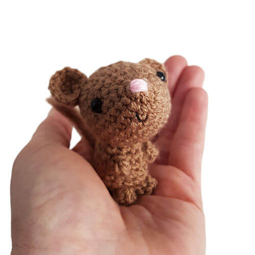 Brown Mouse Ornament - Perfect Gift for Wildlife Lovers - Image 6