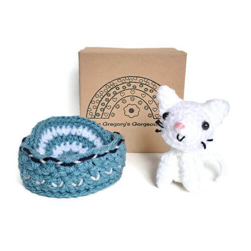 White Cat Ornament - Image 6